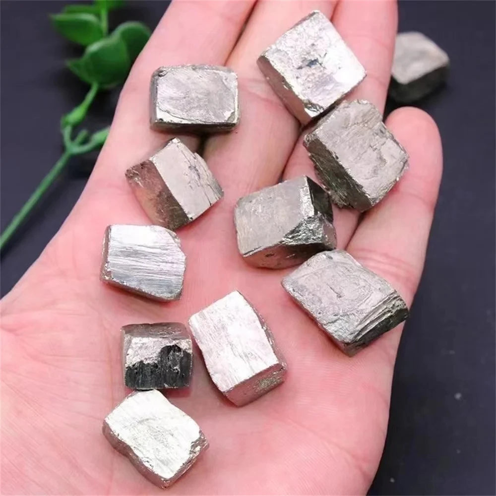 Natural High Density Cubic Pyrite Stone, Rough Gold, Irregular Ore Mineral, Teaching Specimen, Gemstone Ornaments