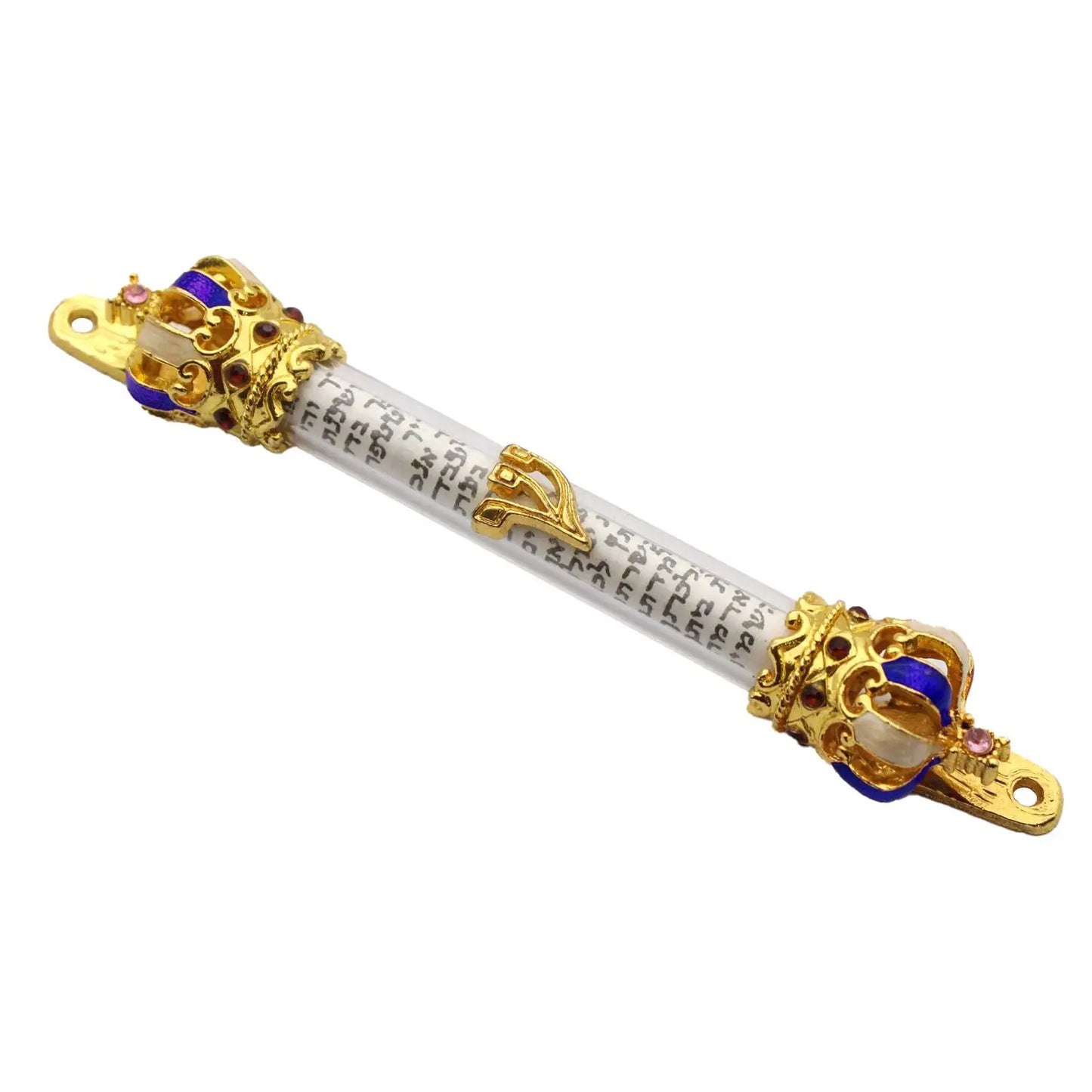 Door Mezuzah Metal Case Mezuza Hannukah Decoration Gifts Home Retro Alloy