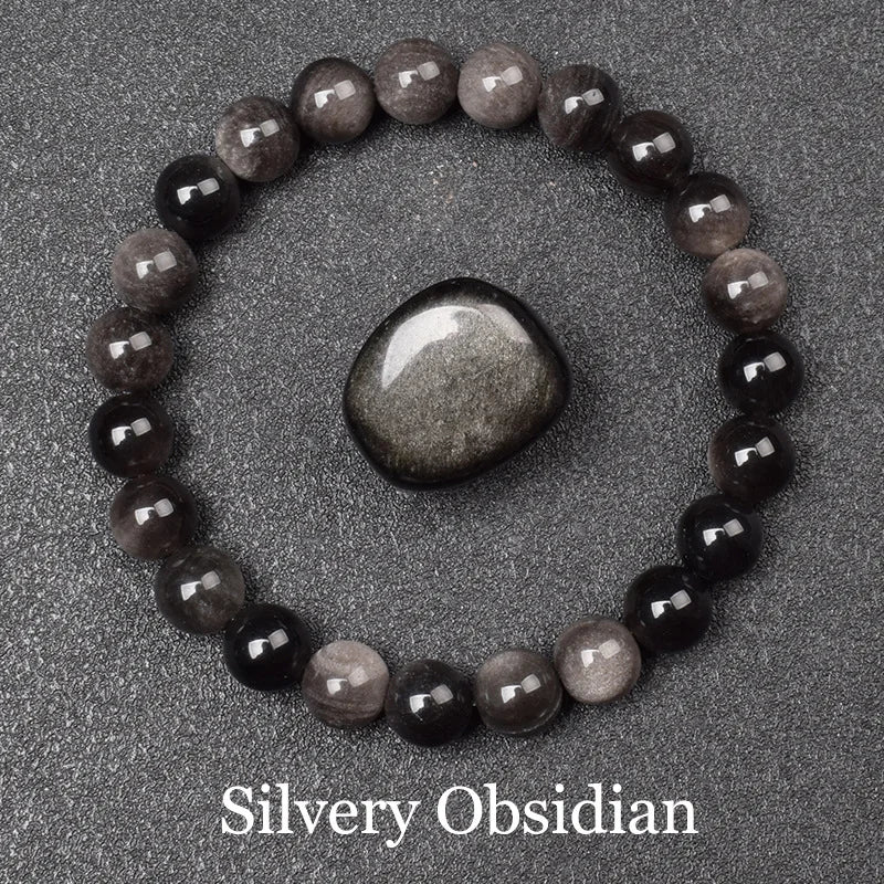 6/8mm Reiki Blue Apatite Bead Bracelet Men Women Natural Stone Blood Circulation Stimulate Enthusiasm Health Care Couple Jewelry