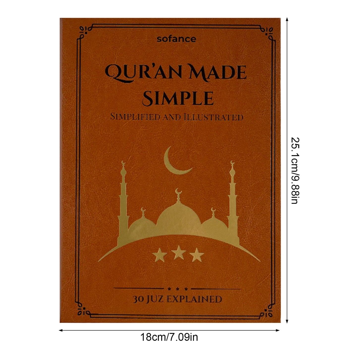 Illustrated Quran Study Notebook With Learning Plan Portable Guide With Progress Tracker For Religious Education