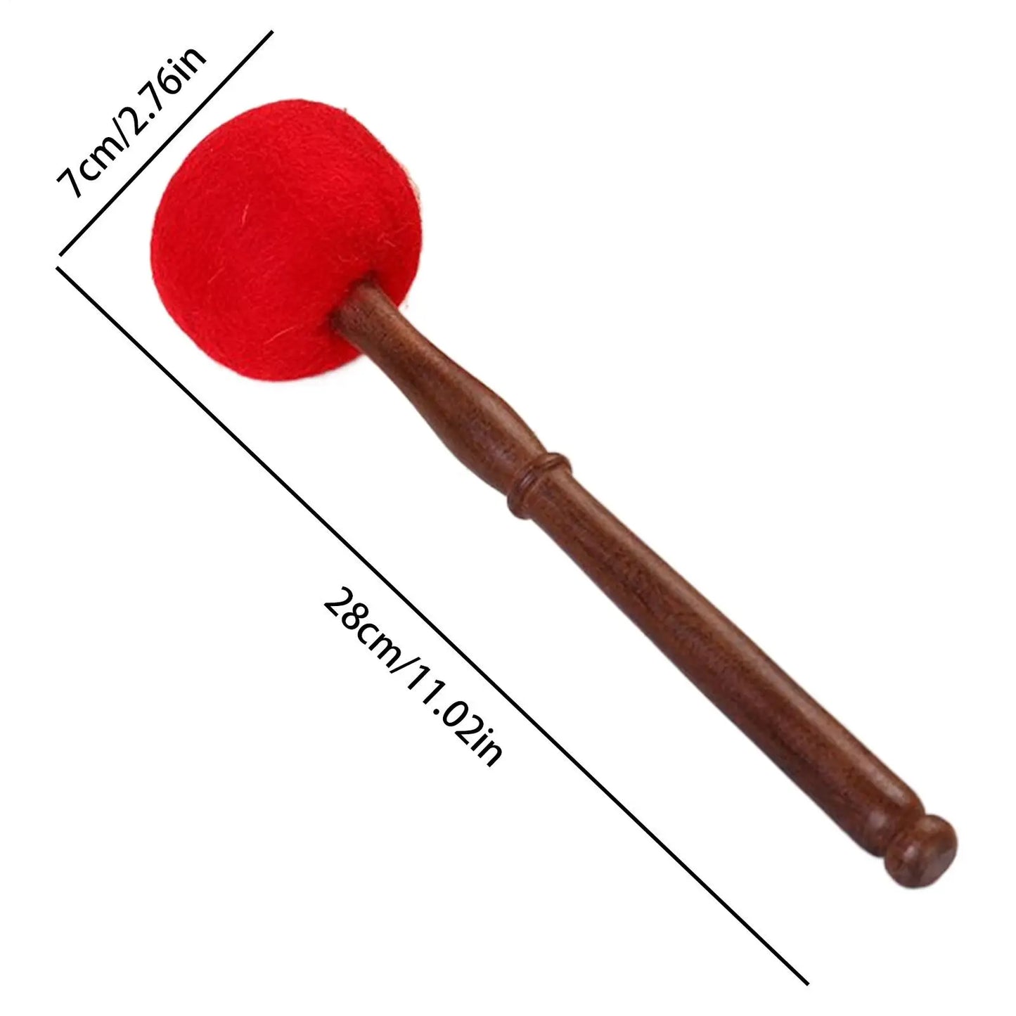 Chanting Bowl Mallet Wooden Meditation Mallet Musical Instruments Chakra Balancing Wellness Center Mindfulness Practice Inner