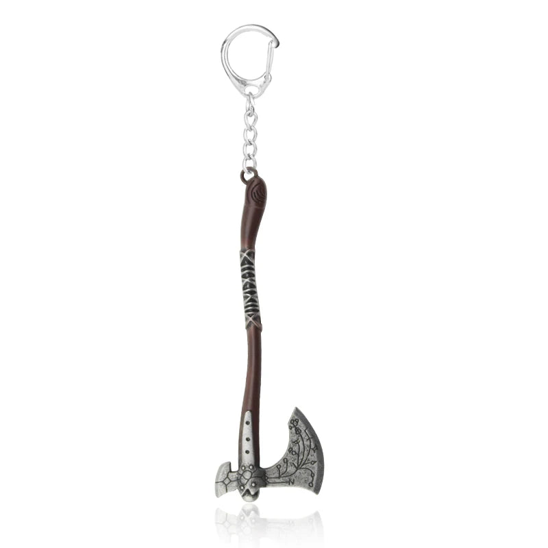 New God of War 4 Kratos Sword Keychain Pendant Keyring Jewelry Men And Women Car key chain Accessories