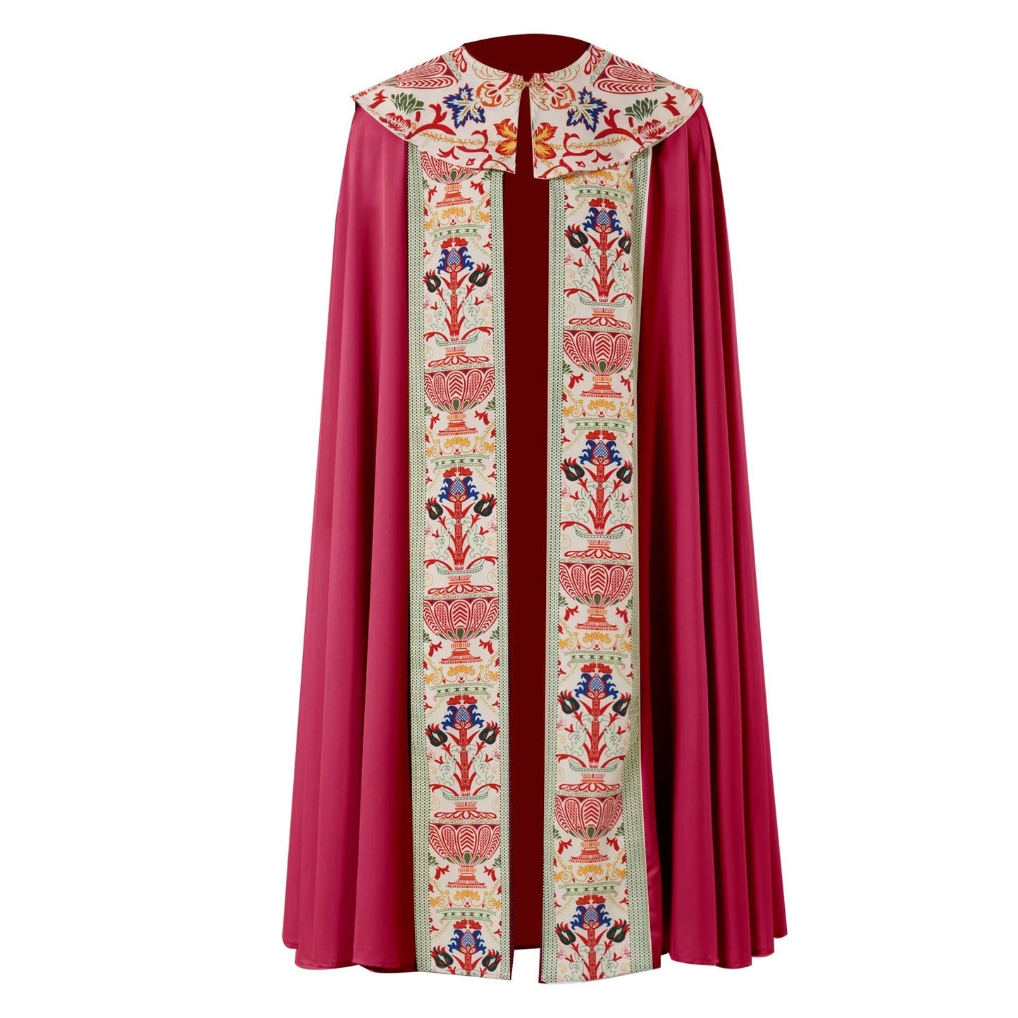 Priest Chasuble Vestments Christian Priest Costumes Adult Catholic Religious Archbishop Clothes Clergy Outfit