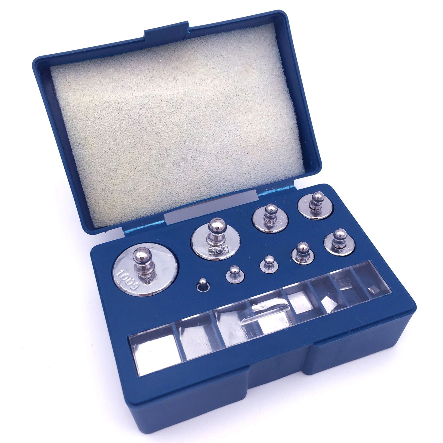17Pcs Grams Calibration Weight Set M1 M2 10mg-100g Precision Digital Scale Weights Set Jewelry Scale Balance Weighting Tools