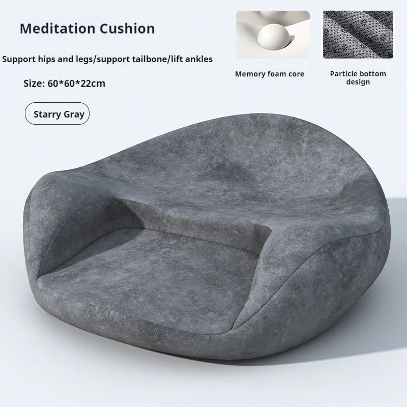 Cushion-Floor Pillow For Women Large Comfortable Meditation Cushion Foam Floor Cushion Seating For Adults-Premium Yoga Pillow