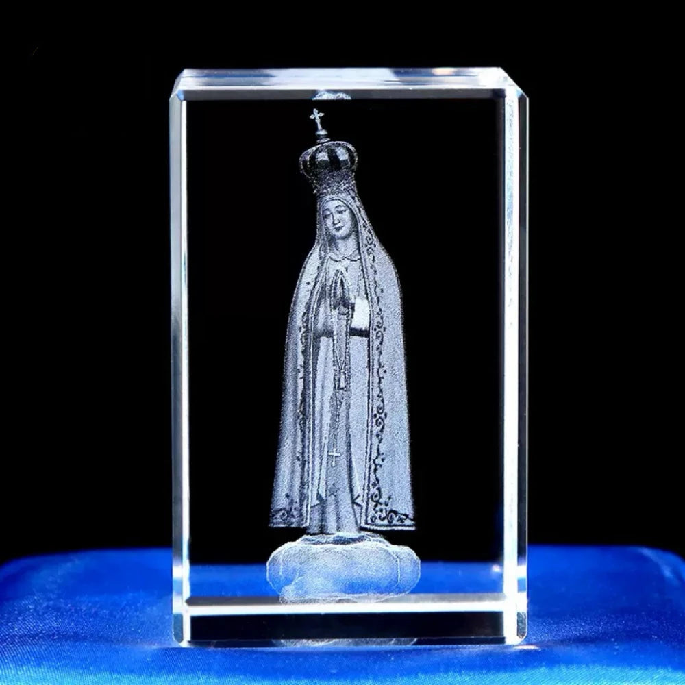 Christianity Catholicism Portugal Christian faith sacred Crystal Virgin Mary our lady of Fatima Worship Pray for blessing