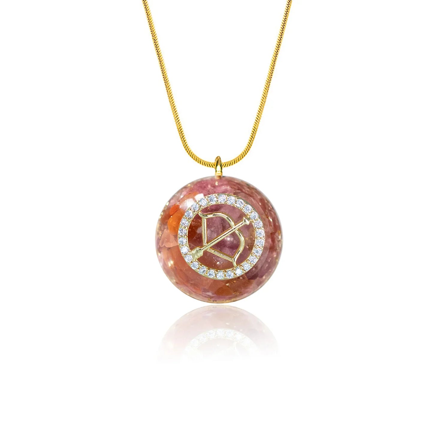 Natural Healing Crystal Raw Stone Net Pocket Pendant Necklace Energy Reiki Pendant Stainless Steel Chain Healing Stone Jewelry