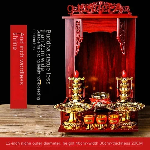 Buddhism Shrine Table, Household Statue Cabinet