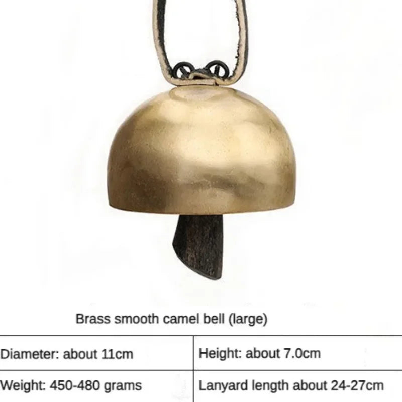 Copper Handmade Chimes Tibetan Buddhist Meditation Bells Sound Healing Professional Percussion Instruments Outdoor Wind Chimes