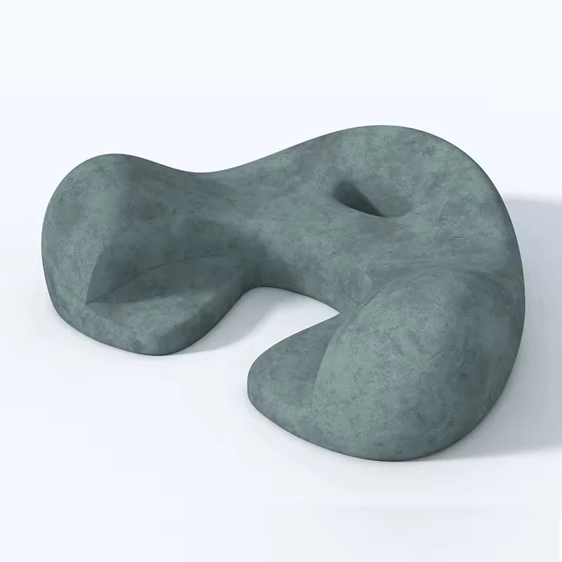 Ergonomic Design Memory Foam Meditation Mat Eco-Friendly Removable Washable Sitting Yoga Practice Body Support Floor Cushion for