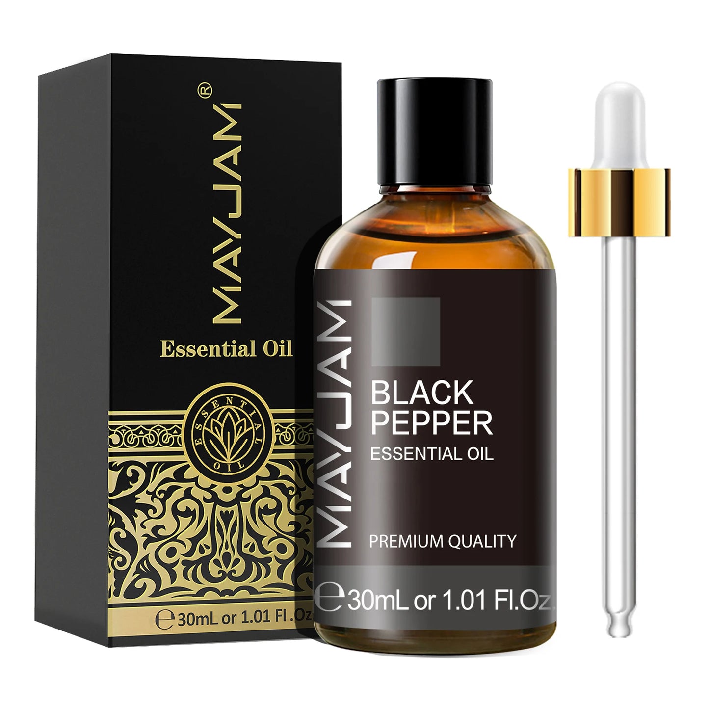 MAYJAM Essential Oil Citronella Jasmine Eucalyptus Sweet Orange Lemongrass Grapefruit Black Pepper Cajeput Cypress Ginger Scents