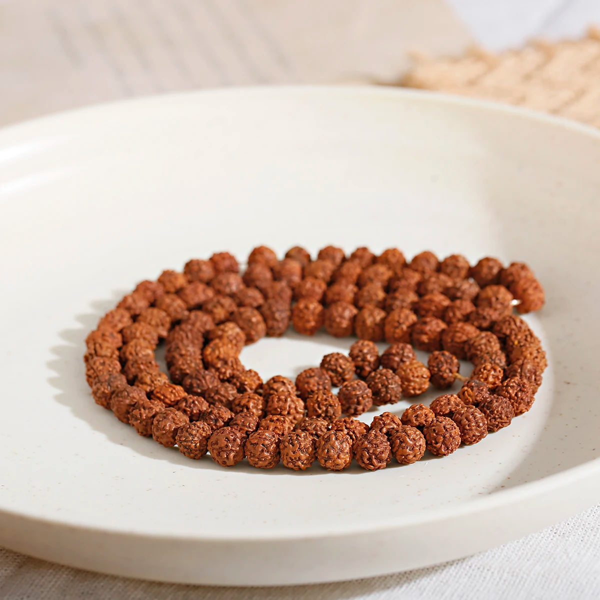108pcs Ethnic Vajra Bodhi Rudraksha Beads For Making Bracelet Accessories Meditation Mala Prayer Tibetan Buddhism