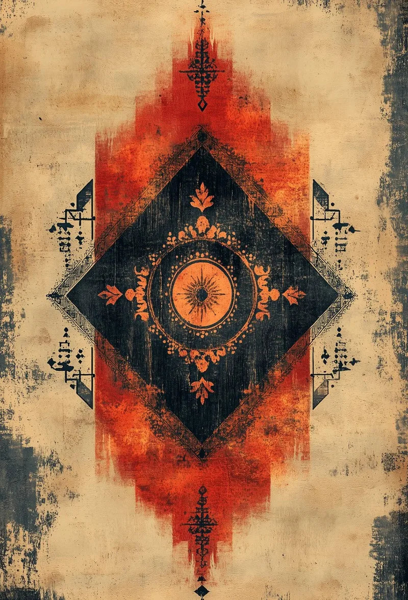 Mandala Boho Mystical Sacred Geometry Yoga and Meditation Art Poster Canvas Painting Wall Prints Picture Living Room Home Decor