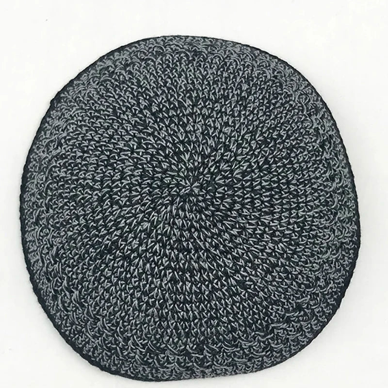 Jewish Kippa 17cm Knitted Kippah Yarmulke Skullcap