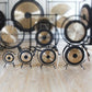 Arborea Mini Gong 6-12"Chau Gong Set Desktop Gong Hand Selected for Sound Healing or Office Small Gong