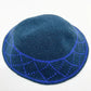 Jewish Kippah Black Hand Made Yarmulke Judaica Yamaka Kippa Yamakah Yarmulka Hat Men (15CM 5.9INCH)