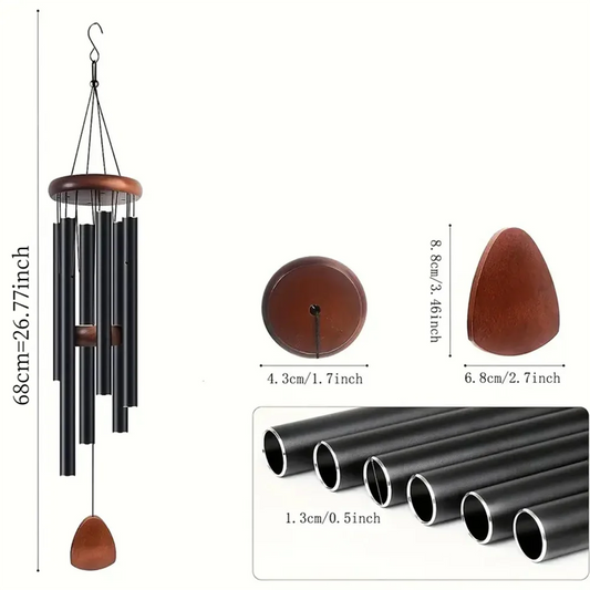 Wind Chimes - Aluminum Outdoor Garden Decorations - Perfect Gift, No Power Required, Easy to Hang, Elegant Decorations