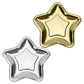 10Pcs Five Pointed Star Paper Plate Gold Silver Color Disposable Tableware Baby Shower Birthday Wedding Christmas Party Supplies