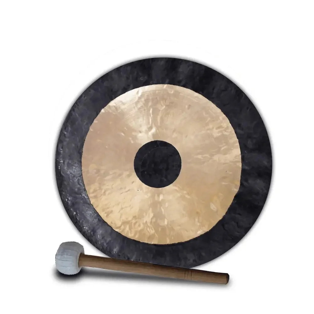 Arborea Mini Gong 6-12"Chau Gong Set Desktop Gong Hand Selected for Sound Healing or Office Small Gong