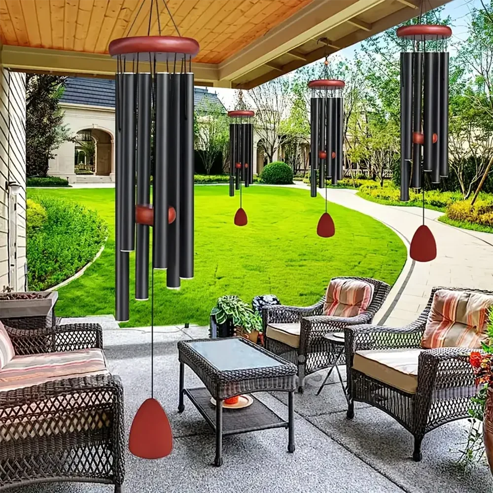 Wind Chimes - Aluminum Outdoor Garden Decorations - Perfect Gift, No Power Required, Easy to Hang, Elegant Decorations