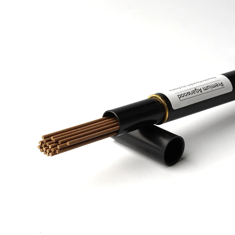 Premium Agarwood Incense Sticks - 10g Pack, 21cm Long - Natural Floral & Fruity Aroma for Relaxation and Meditation