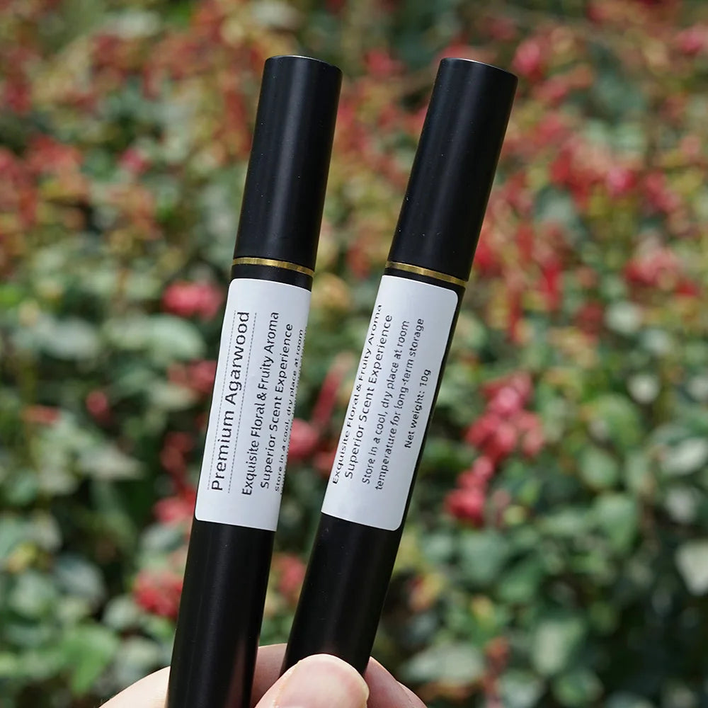 Premium Agarwood Incense Sticks - 10g Pack, 21cm Long - Natural Floral & Fruity Aroma for Relaxation and Meditation
