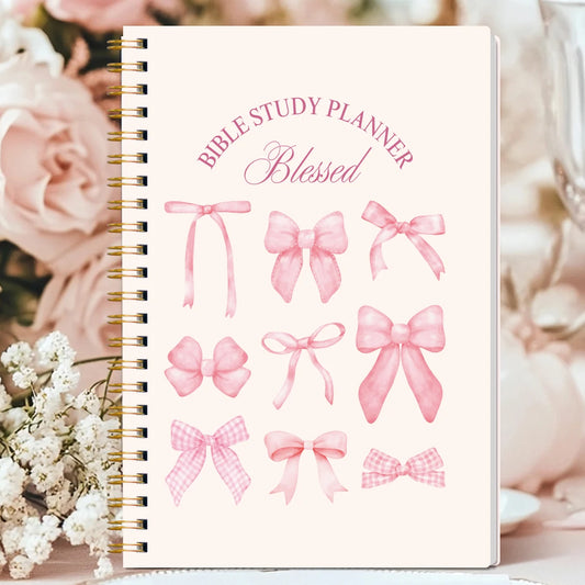 Christian Bible Study Planner, SOAP Scripture Prayer Journal, Devotional Notebook, Faith Organizer, Daily Bible Study Book Gift