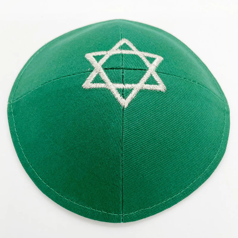 Star of David Kippot Kippa Kippah Kipa 15cm Jewish Yarmulke Beanies hat Skull cap