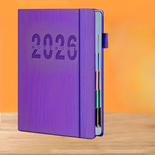 2026 Calendar Log: 365-Day Daily Planner for Self-Discipline, Time Management & Visual Organization | Office, School, Home Use