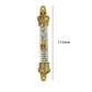 Door Mezuzah Metal Blessing Mezuzahw with Scroll Door Decoration House Religious Gift Retro Mezuzah Case Mezuzah Plaque 1x