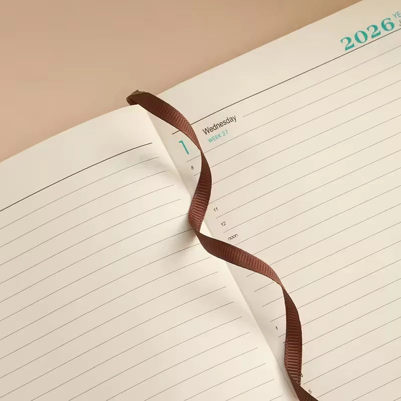 2026 Calendar Log: 365-Day Daily Planner for Self-Discipline, Time Management & Visual Organization | Office, School, Home Use