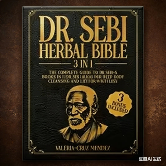 Dr. Sebi Herbal Bible 3-in-1: Detoxify and Cleanse Your Body with Dr. Sebi's Healing Herbs for Lasting Health and Vitality
