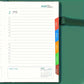2026 Productivity Planner & Habit Tracker Set Daily Goal Setting Time Management Journal Task Tracking 400 Page Thick notebook