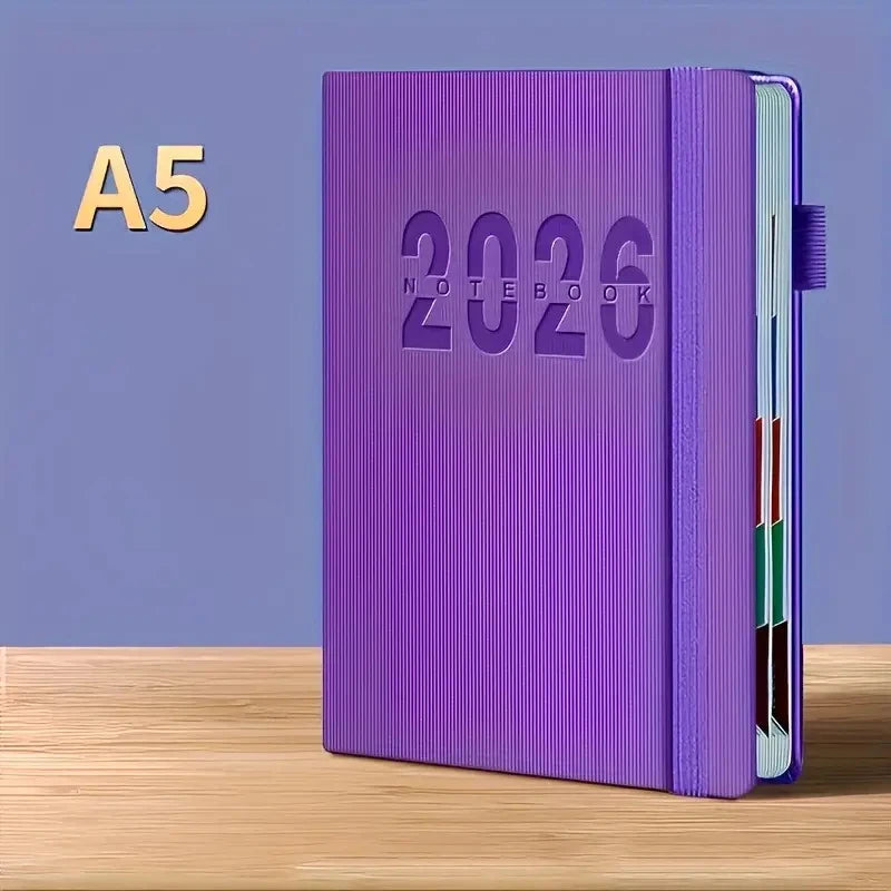 2026 Calendar Log: 365-Day Daily Planner for Self-Discipline, Time Management & Visual Organization | Office, School, Home Use