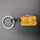Natural tiger eye pseudocrocidolite tiger KeyChain Men crystal KeyChain lucky accessories transhipped KeyChain