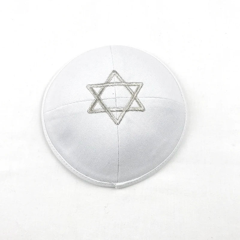 Star of David Kippot Kippa Kippah Kipa 15cm Jewish Yarmulke Beanies hat Skull cap
