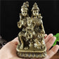 Bronze Color Shiva Statue Hindu Ganesha Vishnu Buddha Statue Figurine Home Office Decoration India Religion Feng Shui Crafts