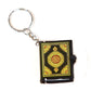 1Pcs New Muslim Keychains Mini Quran Book Paper Can Read Pendant Key Ring Islamic Unisex Religious Jewelry Wholesale Islam Gift