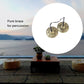 6.5cm Tibetan Bell Meditation Handcrafted Cymbal Bell Copper Crisp Sound Symbols Buddhist Temple with Bag