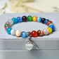 Natural Moon Stone Beads White Cat Eye Round Loose Beads 4/6/8/10/12mm Jewelry Making DIY Bracelet 15" Strand