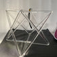 9inch clear Crystal singing Merkaba double pyramids for sound healing music therapy and chakra balancing