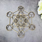 Wooden Flower Of Life Christmas Ornaments, Sacred Geometry Ornaments Home Decoration, Wood Sign Wall Art Seed of Life  Coaster