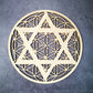 Wooden Flower Of Life Christmas Ornaments, Sacred Geometry Ornaments Home Decoration, Wood Sign Wall Art Seed of Life  Coaster