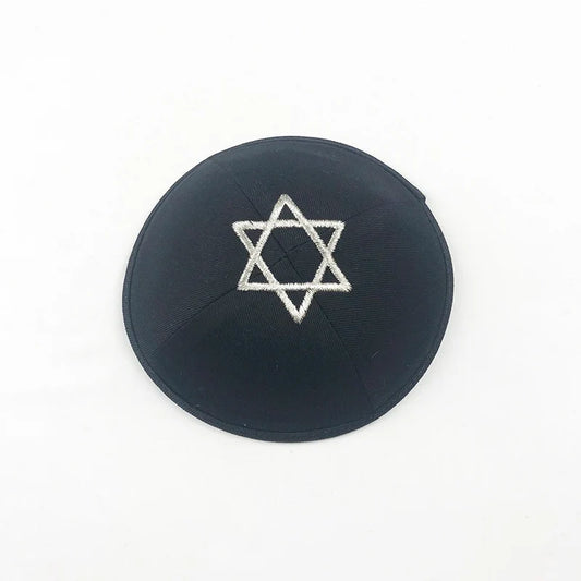 Star of David Kippot Kippa Kippah Kipa 15cm Jewish Yarmulke Beanies hat Skull cap
