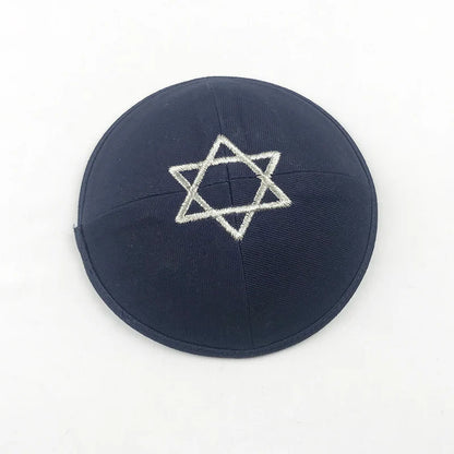Star of David Kippot Kippa Kippah Kipa 15cm Jewish Yarmulke Beanies hat Skull cap