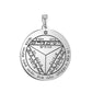Key of Solomon Pendant for Necklace Stainless Steel Jewelry Amulet Mystical Moon Saturn Jupiter Sun Venus Mars Mercury Charms