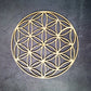 Wooden Flower Of Life Christmas Ornaments, Sacred Geometry Ornaments Home Decoration, Wood Sign Wall Art Seed of Life  Coaster