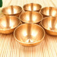 Copper Tibetan Bowl Buddha Disciples to Supply Water Meditation Mini Brass Cup Home Desk Decor