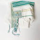 Jedaica Tallit Shawl Israel Talit scarf with Talis Bag Polyester Wraps Prayer 50x180cm