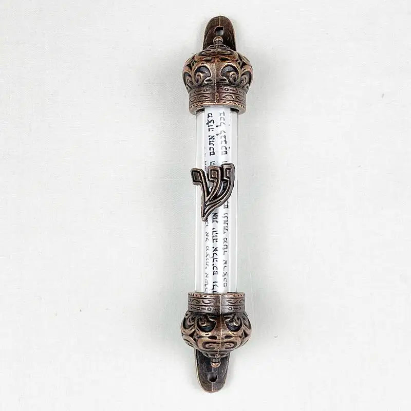 Jewish Israel Mezuzah Case Home decor Mezuza With Torah parchment scroll Mezuzah
